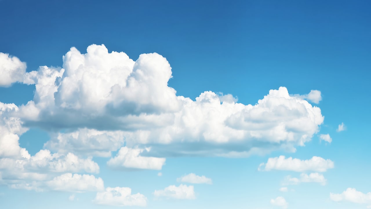 Blue Sky with Clouds